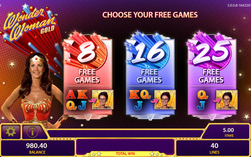 Wonder Woman by Bally Free Games