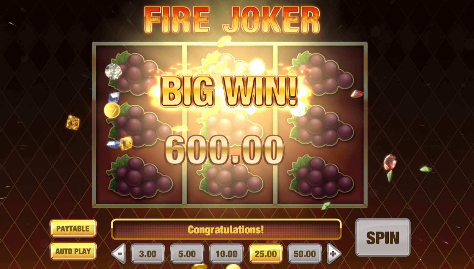 Fire Joker Slot Big Win