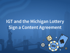 IGT and the Michigan Lottery Sign a Content Agreement