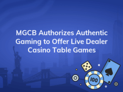 mgcb authorizes authentic gaming to offer live dealer casino table games 240x180