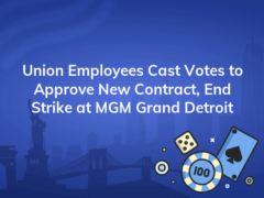 union employees cast votes to approve new contract end strike at mgm grand detroit 240x180