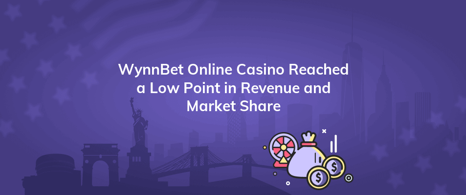 wynnbet online casino reached a low point in revenue and market share